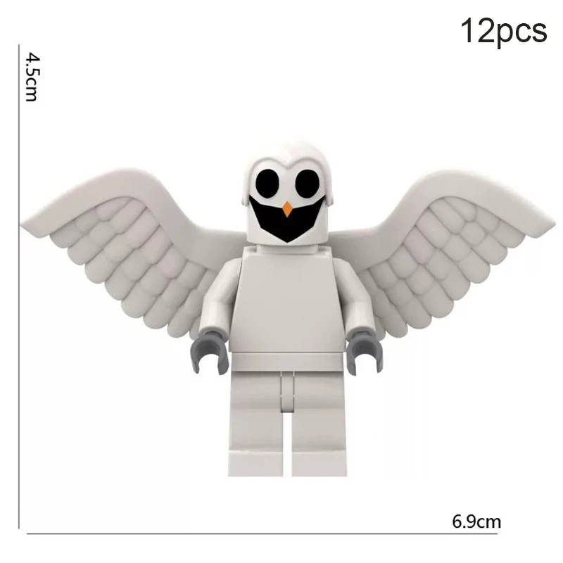 99 ليلة في الغابة زخرفة الكرتون لعبة عرض موقف مكتب الملحقات الغزلان البومة التماثيل الزينة #4