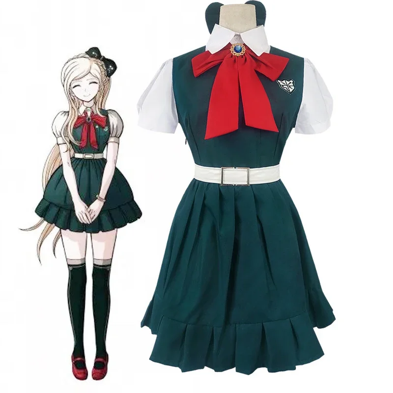 Danganronpa Sonia Nevermind Cosplay Costume Dress Funny Maid Sisters Loli Lady Uniform