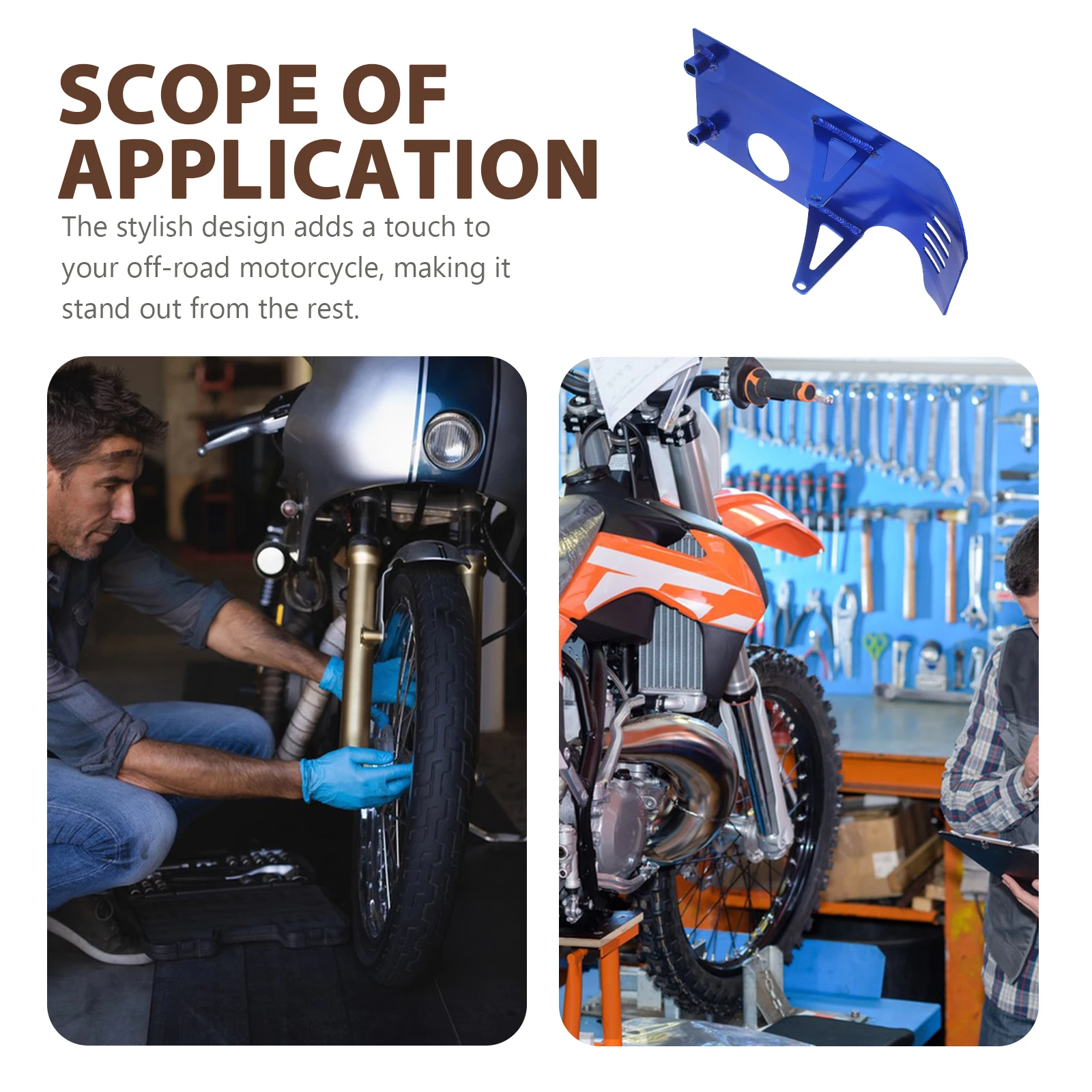 

for Motorcycle 125cc Bike ATV Engine Cover Protector Side Case Guard Accessories Replacement