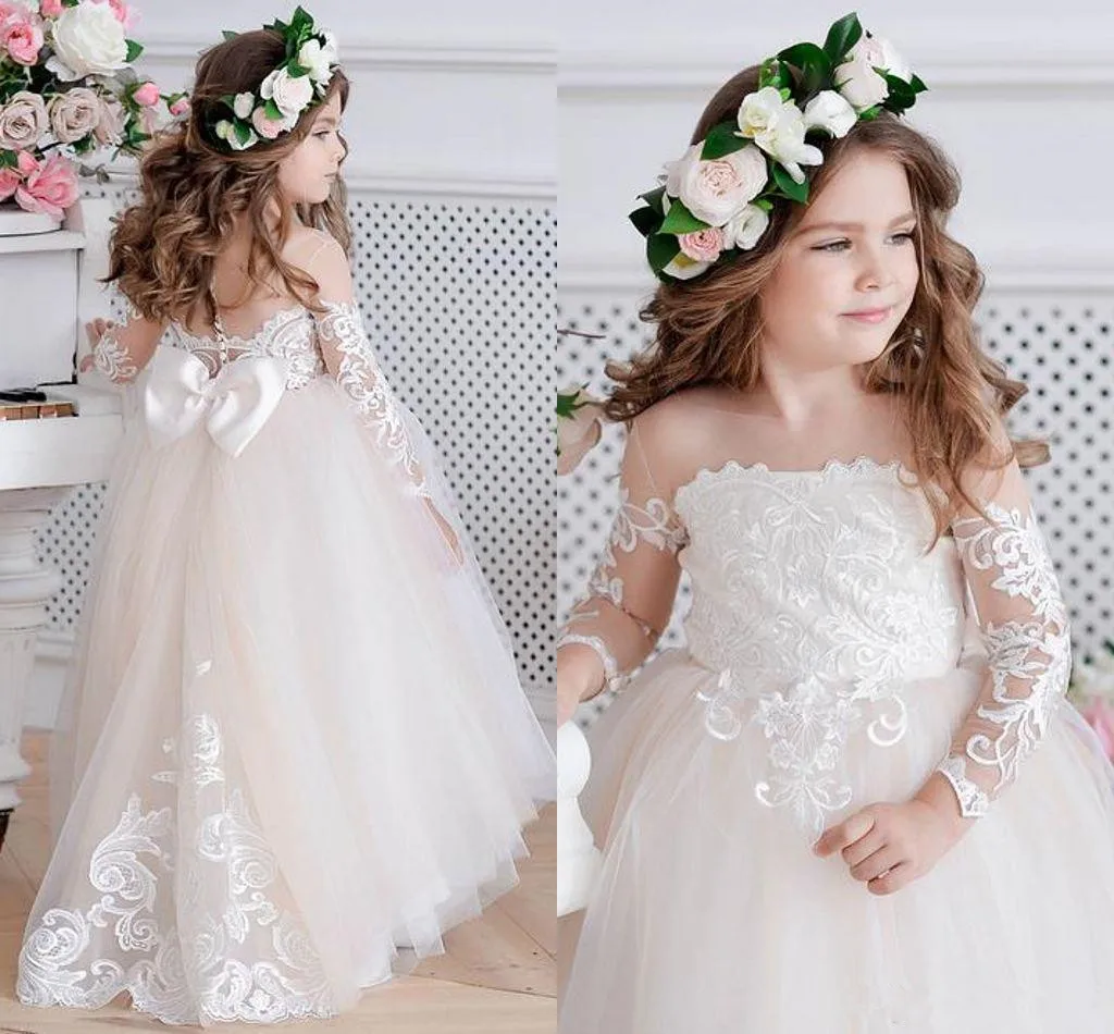 

Flower Girl Dress Wedding Halloween Easter Birthday Princess Dress Communion Party Prom Pageant Bridesmaid Wedding Gown