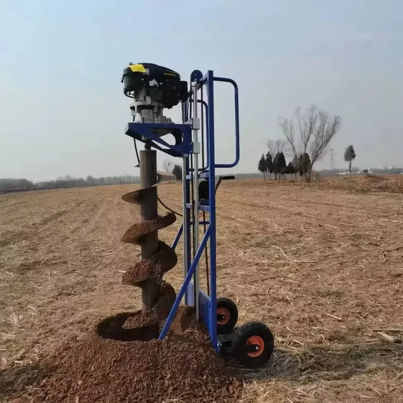 Wholesale China Tree Planting Digging Machines Petro Post Hole Digger Ground Earth Auger Drill Machine With Hand
