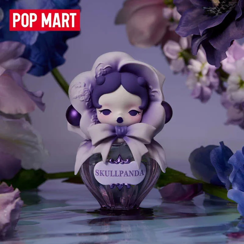 Originele POP MART SKULLPANDA Petals in Four Acts Series Blind Box The Decay Awaited Anime Figuur Mystery Box Model Ornament Cadeau