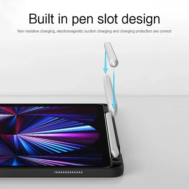 حافظة لجهاز iPad Air 11 بوصة M3 2025 A3266 A3267 A3270 لوحة مفاتيح ذكية سحرية كوف لوحة مفاتيح بإضاءة خلفية لجهاز iPad Air 11 Funda #5