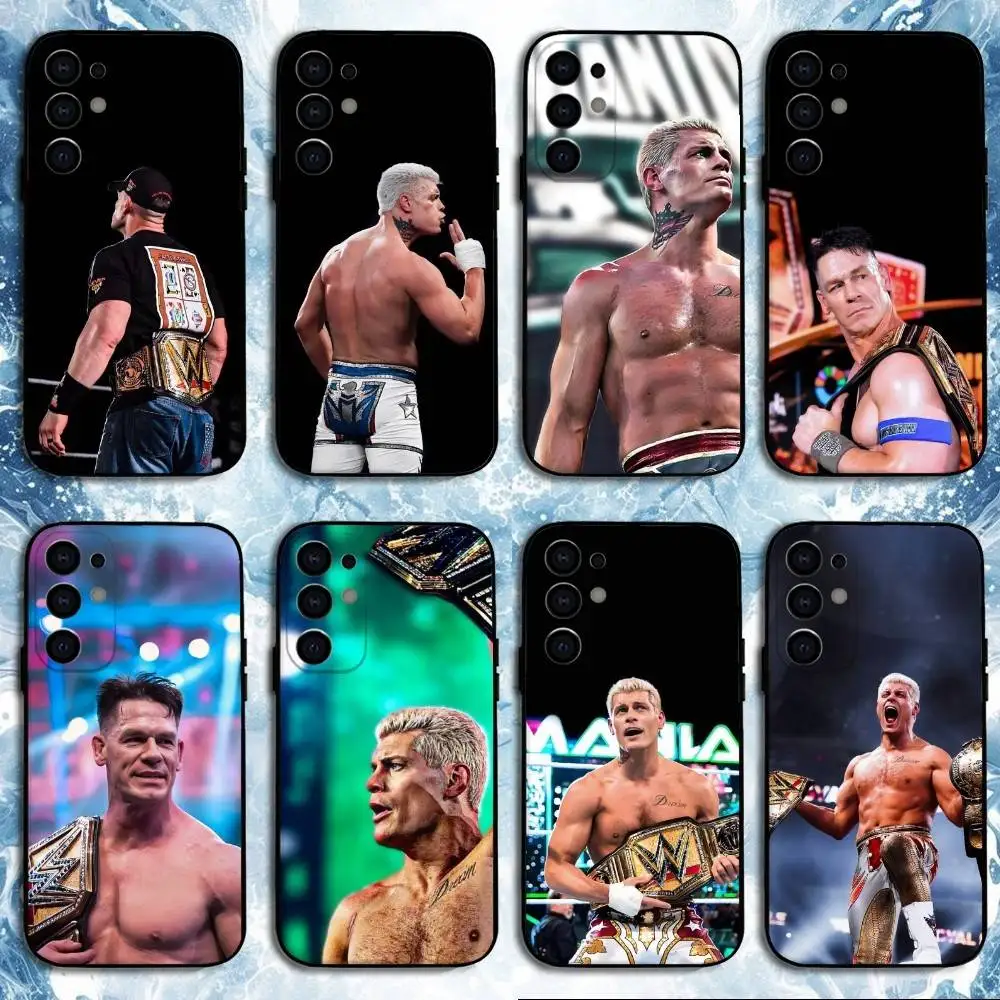 

Wrestler Cody Rhodes Phone Case For Samsung S25,S24,S23,S22,S21,S20,Plus,Fe,Lite,Others Black Cover