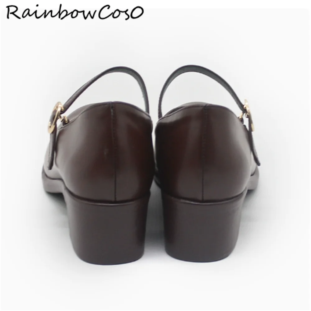 Buty do Cosplayu Wakaba Mutsumi BanG Dream Ave Mujica Buty Botki Gra Anime Halloween Boże Narodzenie RainbowCos0 W4567