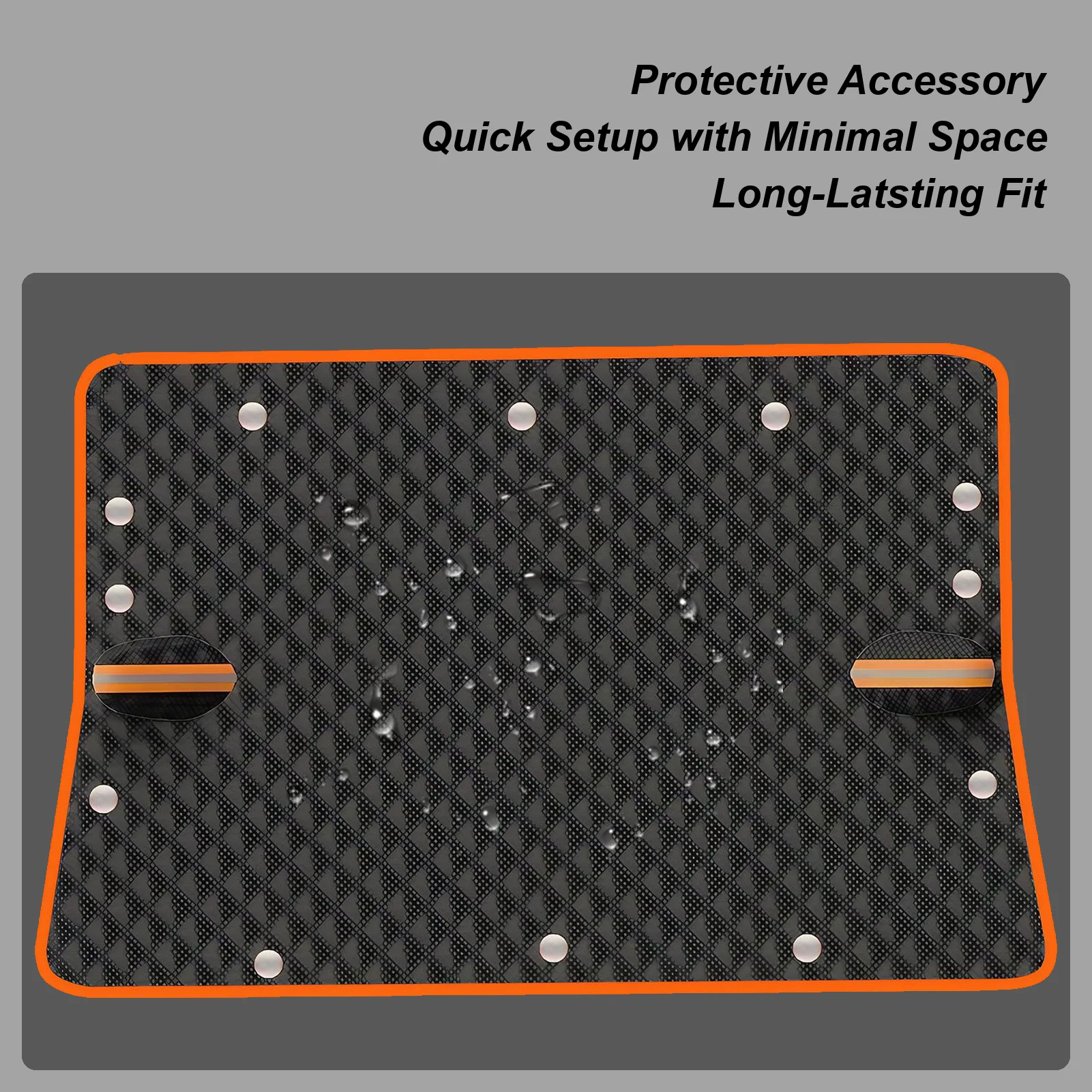 

Magnetic Windshield Cover Outdoor Protector Sunshade With Strap Car Windshield Cover For Snow For Automotive Outside Winter All