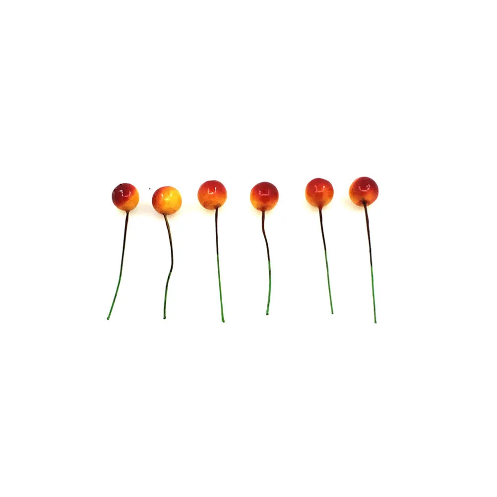

48 PCS Cherry Pendant Wedding Decor Fruit Realistic Fake Cherries for Decoration