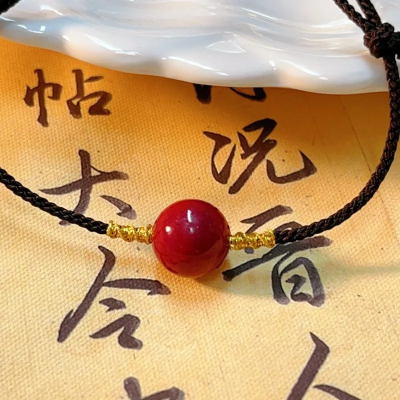 سوار الزنجفر الخام الطبيعي الجديد، مجوهرات كلاسيكية وعصرية وبسيطة ومتعددة الاستخدامات #3