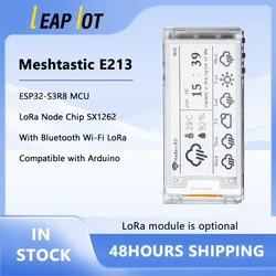 Meshtastic Heltec E-Paper Smart Price Tag Monitor E213 LoRa ESP32 SX1262 Kit scheda di sviluppo IoT con display E-Ink da 2,13 pollici WiFi BLE