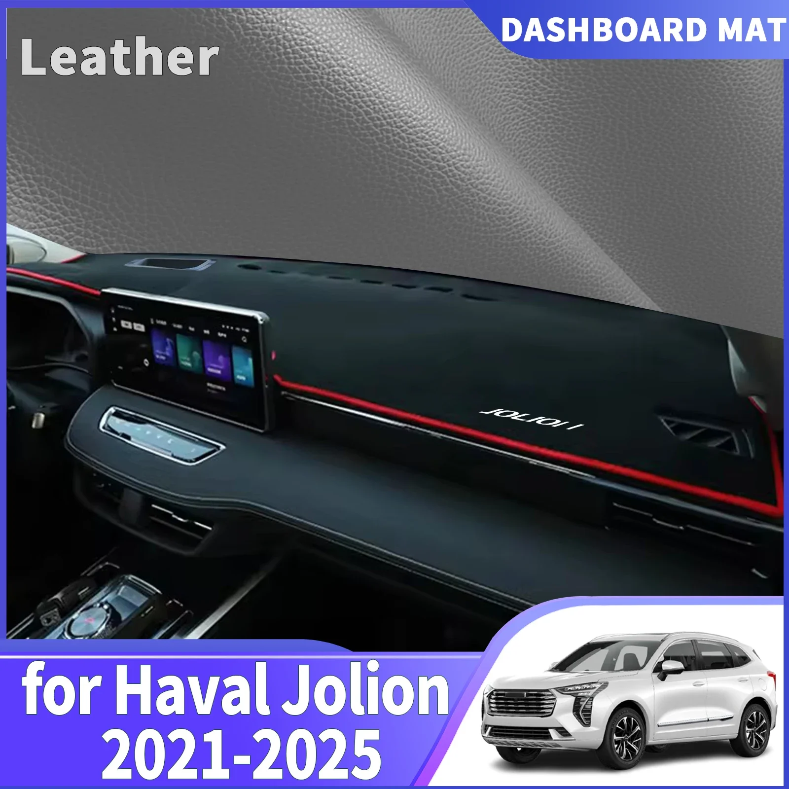 

For Haval Jolion 2021 2022 2023 2024 2025 Car Protective Carpet Dashmat Dashboard Cover Pad DashMat Sunshade Accessories