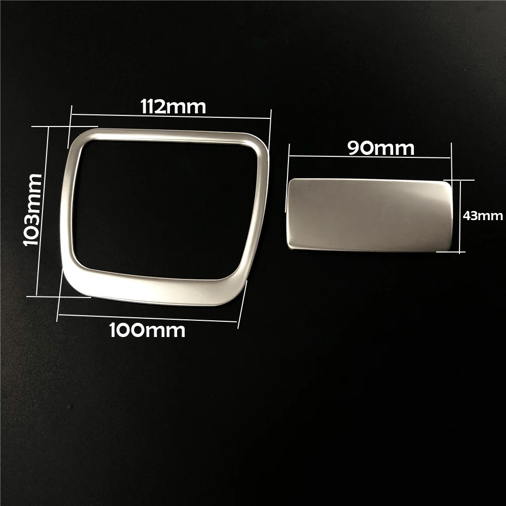 For Chevrolet TRAX / Opel Mokka X Astra 2018-2024 Car Accessories Glove Box Switch Stainless Steel Decorative Cover Sticker