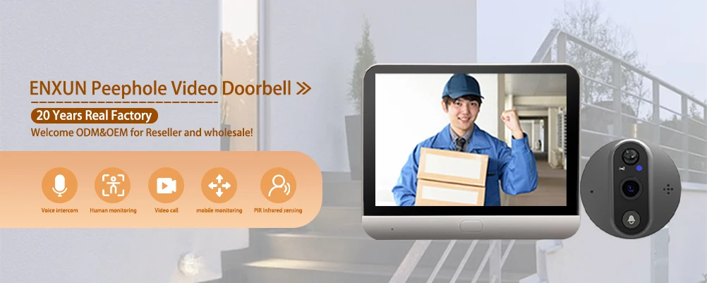 1080P Tuya Wi-Fi video doorbell 15