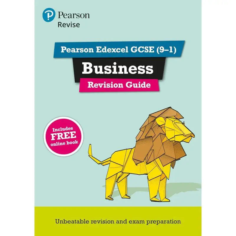 

Pearson REVISE Edexcel GCSE Business Revision Guide Incl Online Revision And Quizzes For 2025 And 2026 Exams 9781292190716