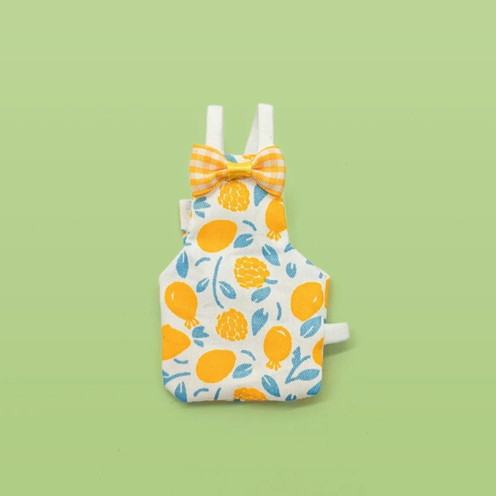 New Colorful Fruit Parrot Diaper Breathable Washable Parrot Flight Suit Bowtie Keep Birds Clean Pet Bird Apron Indoor Use