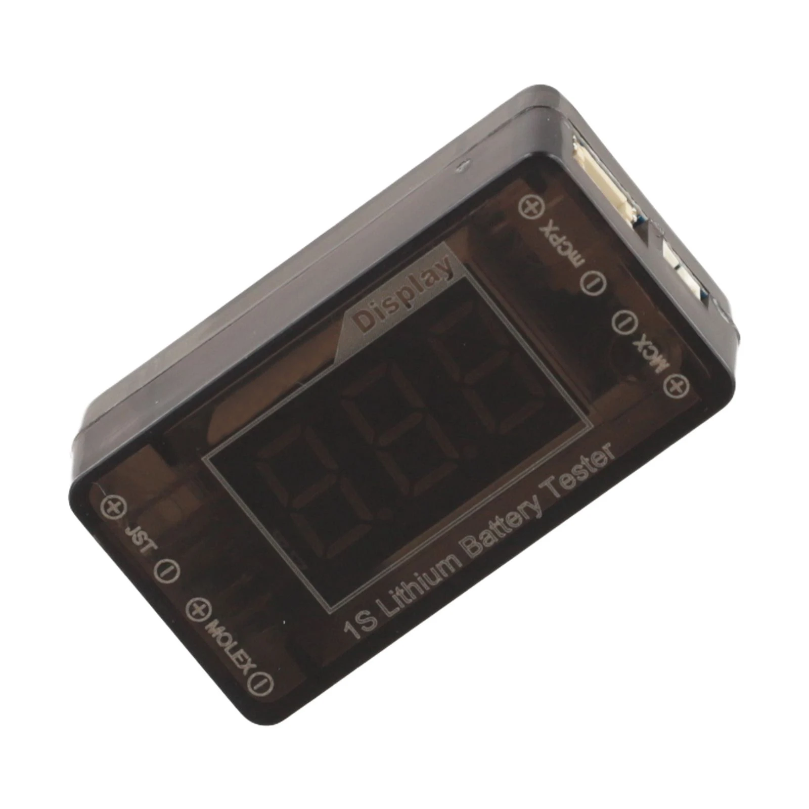 Battery Voltage Indicator Quadcopter Battery Tester Measurement Accuracy 3.65V 0.01V Operating Temperature -20 75 C