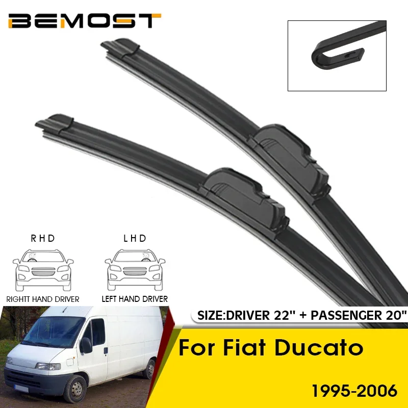 Car Wiper Blades For Fiat Ducato 1995-2006 Windshield Windscreen Front Window Blades 22