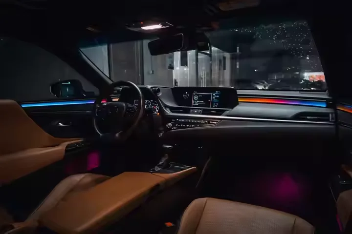 Upgrade 256 Colors LHD/RHD Symphony Led Car Interior Ambient Lighting for Lexus ES 2018-2025 Atmosphere Auto Strip Accessories