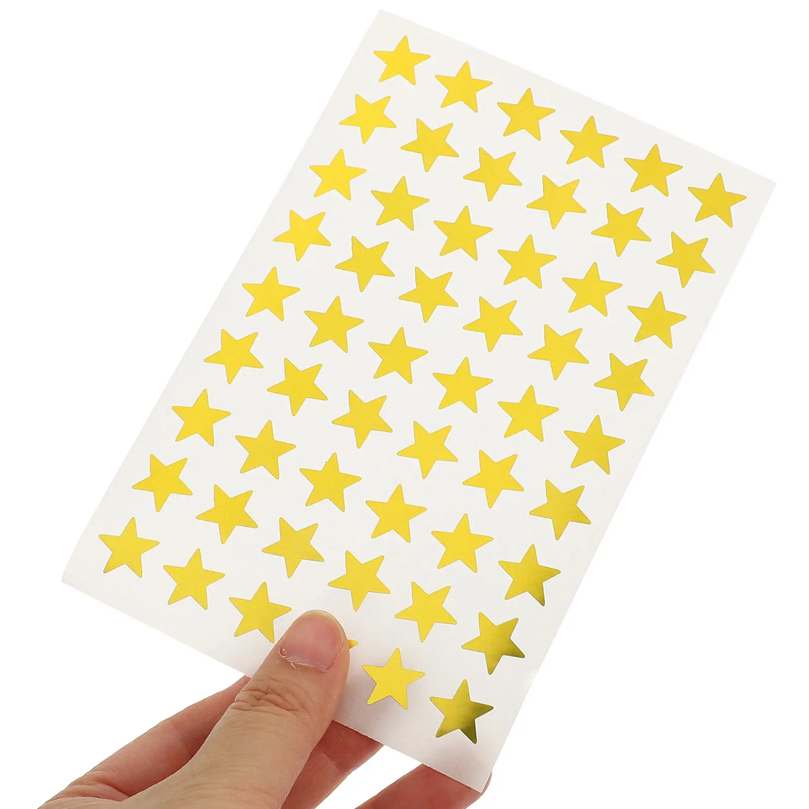 

50 Sheets Glitter Decorative Star Stickers for Journaling Scrapbooking DIY Crafts Colorful Self Adhesive Background Stickers