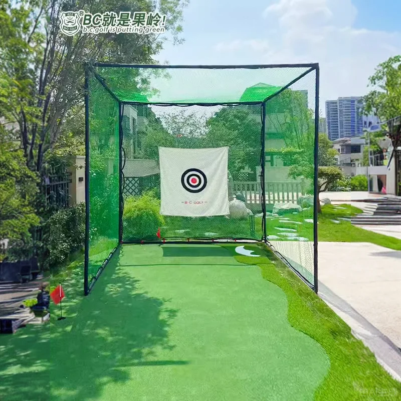 Indoor golf percussion training net, [2 * 2 * 2 meters]