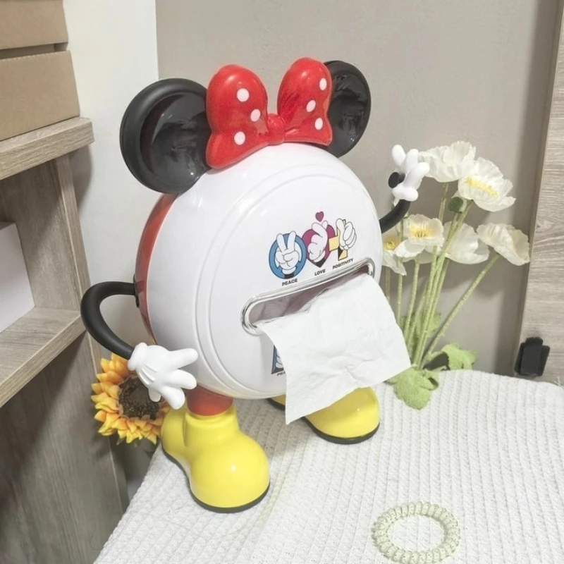 

Фигурка аниме «Микки», бумажная коробка, креативный светильник, роскошная настольная модель, украшения для входа, детские подарки на день рождения, игрушка