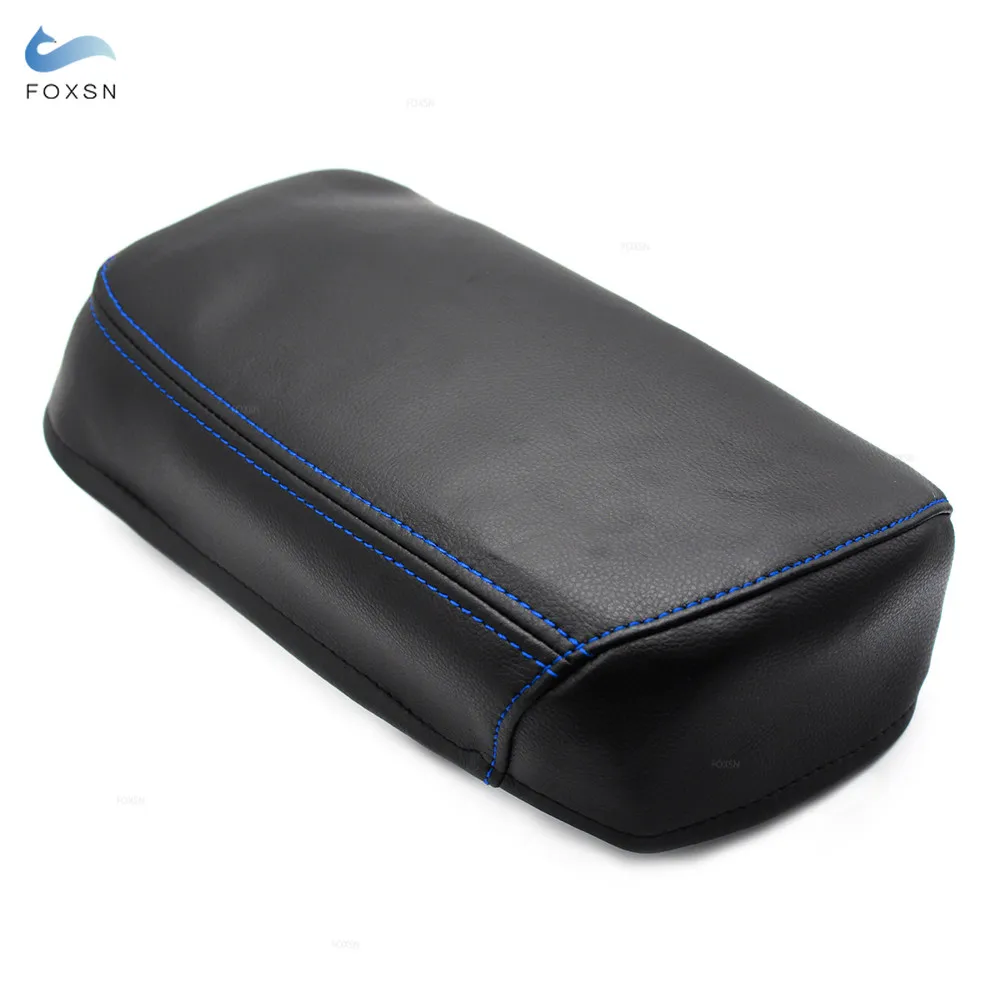 For Toyota RAV4 2006 2007 20080 2009 2010 2011 2012 Microfiber Leather Car Accessories Center Armrest Box Cover Trim