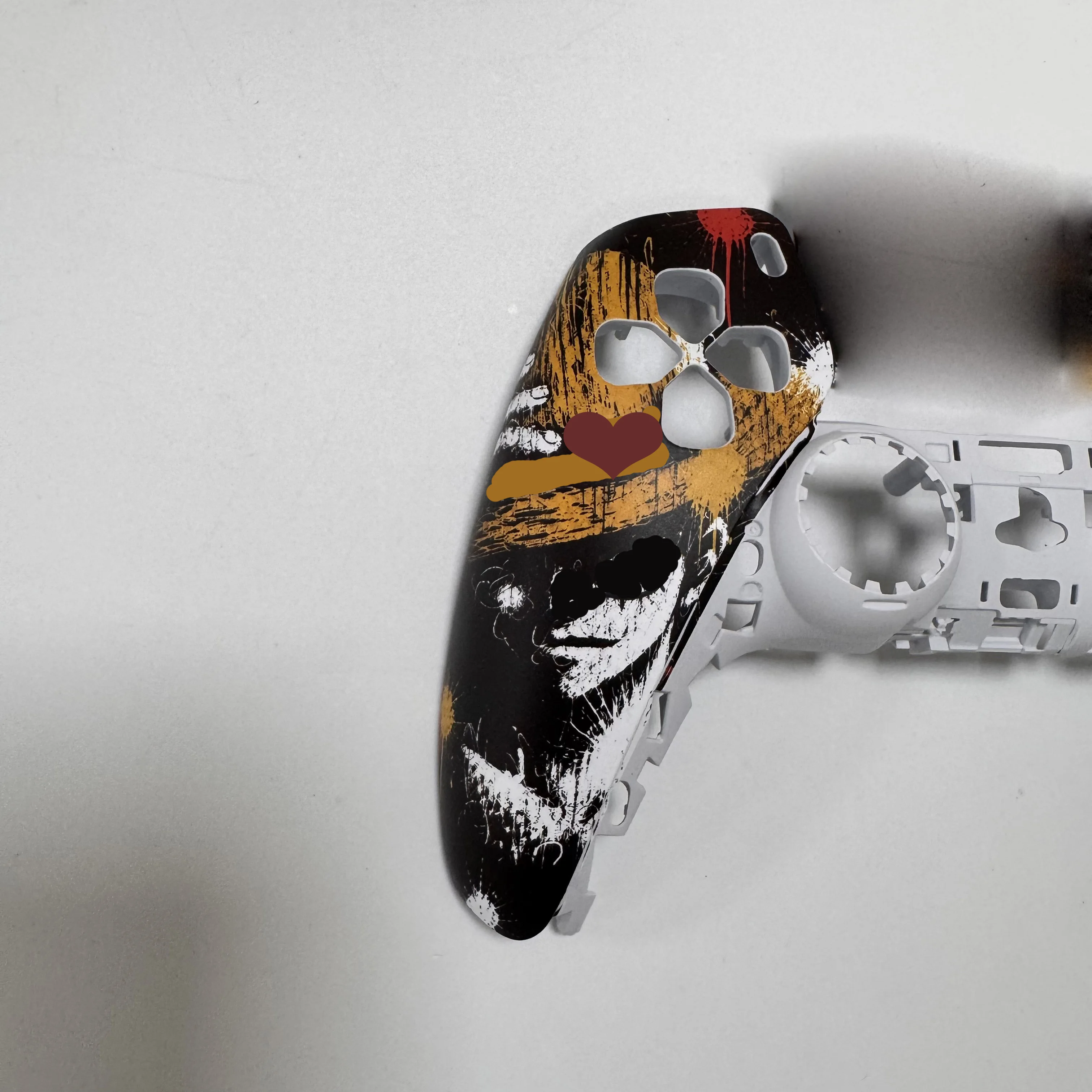 Für PS5-Controller-Modifikation: Vordere Gehäuseabdeckung DIY Game Controller Nico 2 Custom Version Theme Cover Neu BDM 010-060