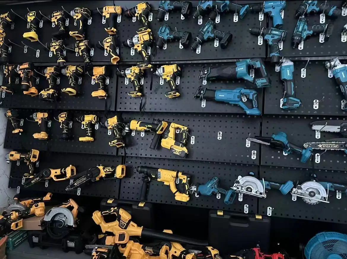 Upgraded 5 in 1 Brushless Multi-function Combination Power Tool Kit High Power Lithium Battery Cordless Power Tool Set STOCK