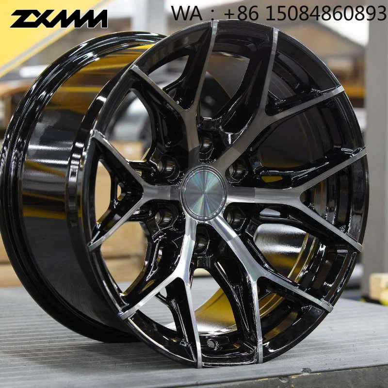 

High end customized wheel hub & auto parts, 18-23 Inch 6-Spoke Monoblock Forged Rim, 5x112 5x120 PCD durable passenger car upgra