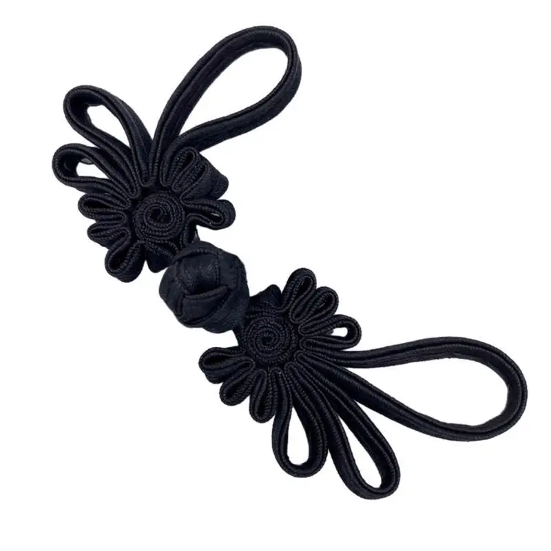 

39BD Flower Chinese Cheongsam Button Handmade Knot Fastener Closures for Sewing