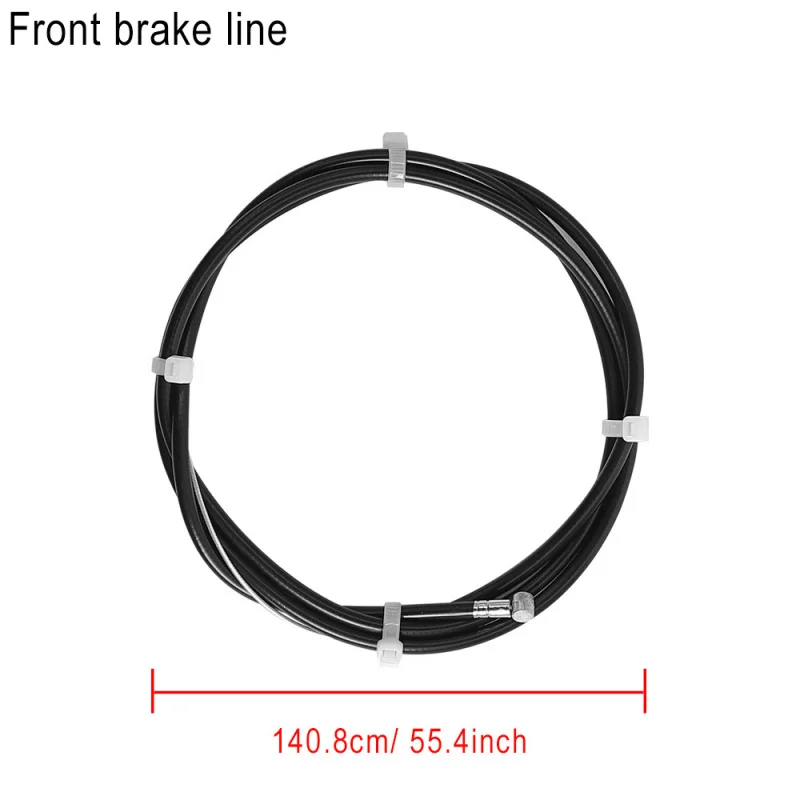 Front And Rear Brake Cable Set For INOKIM OXO Electric Scooter Brake Line Replacement