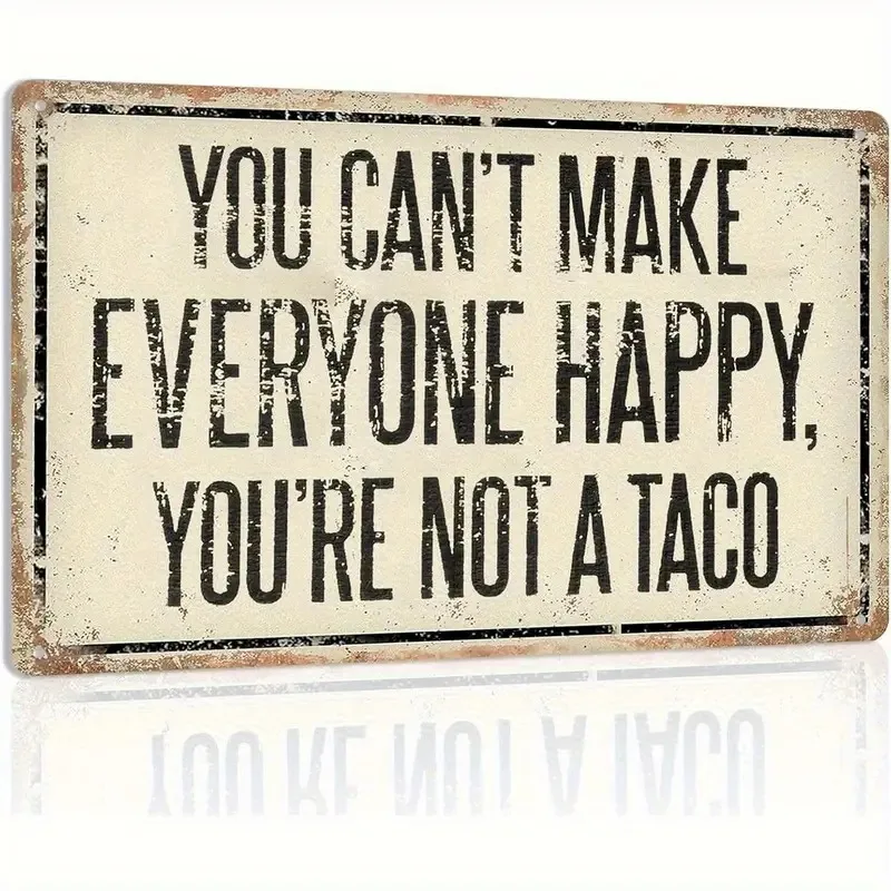 2D Flat Funny Mexican Kitchen Sign 