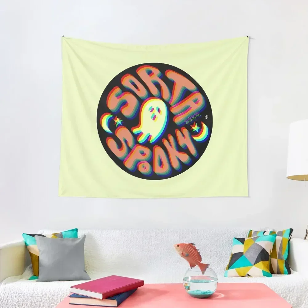

Sorta Spooky  3D Tapestry Wallpaper Bedroom Home Decorations Aesthetic Room Decorations Tapestry