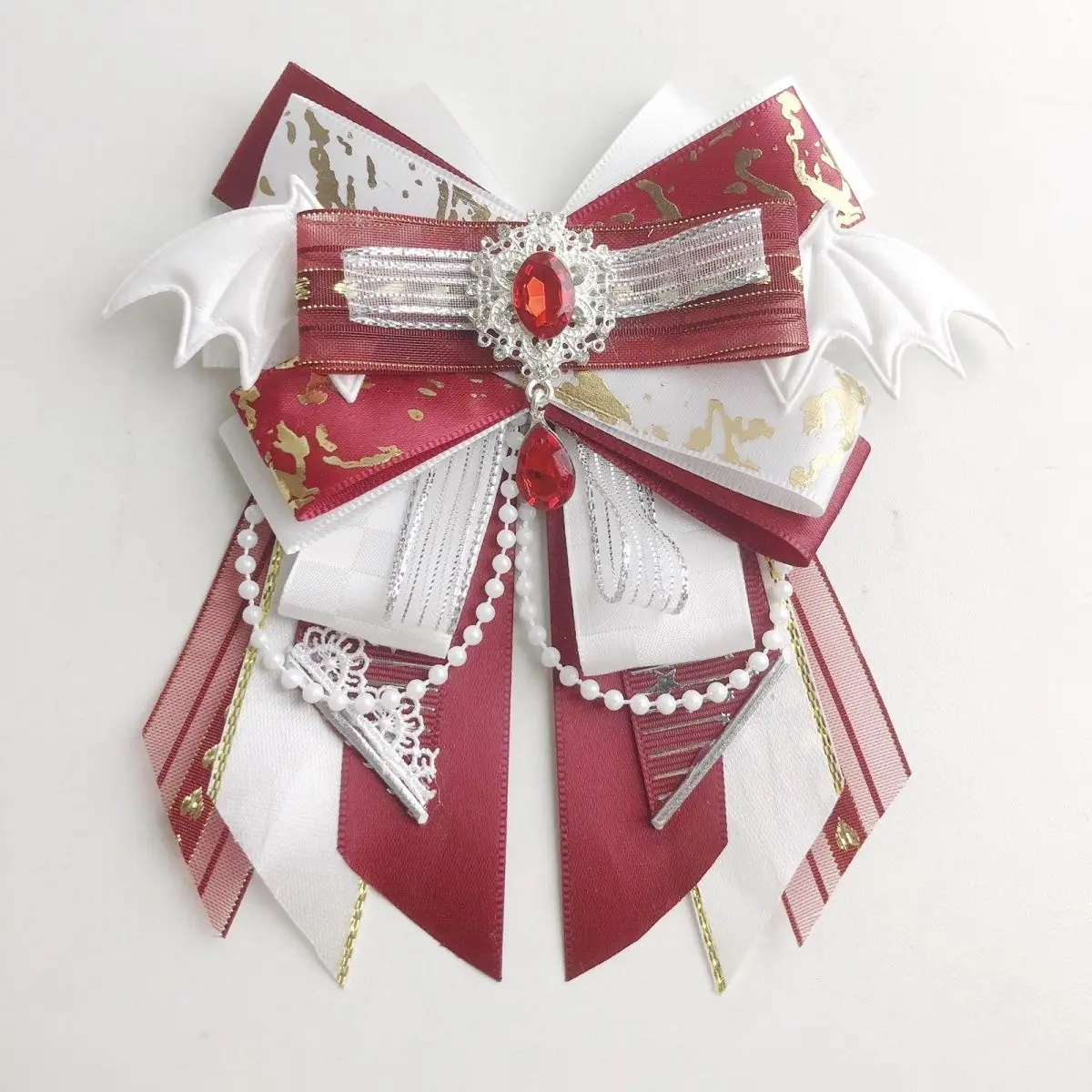 Lolita Bow Ita Bags Accessories，Kpop Lightstick Kpop Concert Anime Bowknot，Anime Cosplay Crafts，Ribbon  Decoration