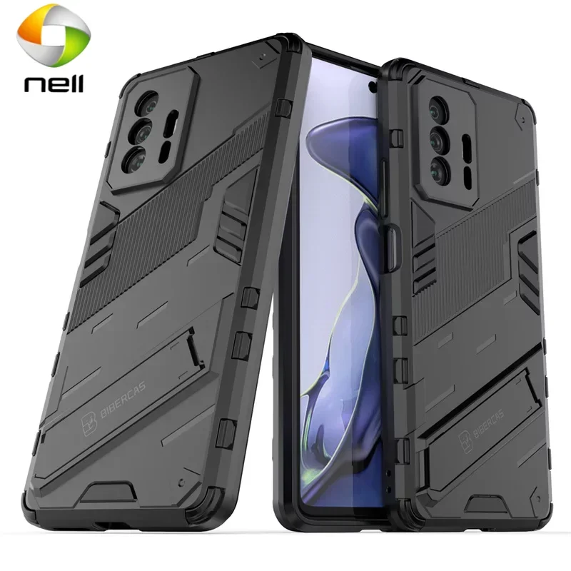 

Holder Cover For Xiaomi Mi 11T Pro Case For Mi 11T Pro Cover Shockproof Back Bracket Kickstand For Mi 11 Lite 5G 11T Pro Fundas