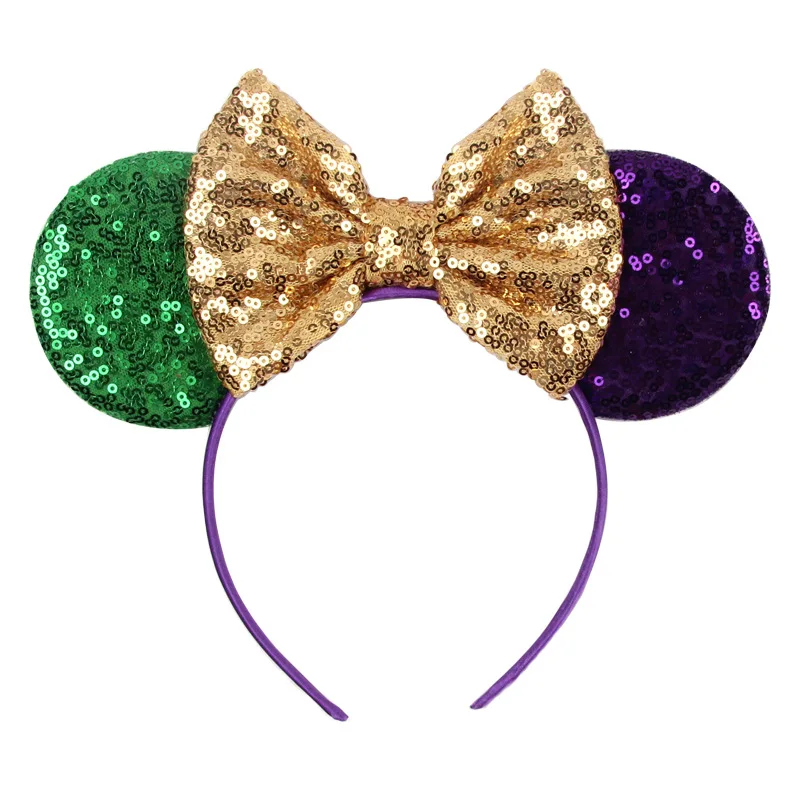 Mickey sequins butterfly bow headband Halloween costume children\'s headband hair accessories holiday hair accessories