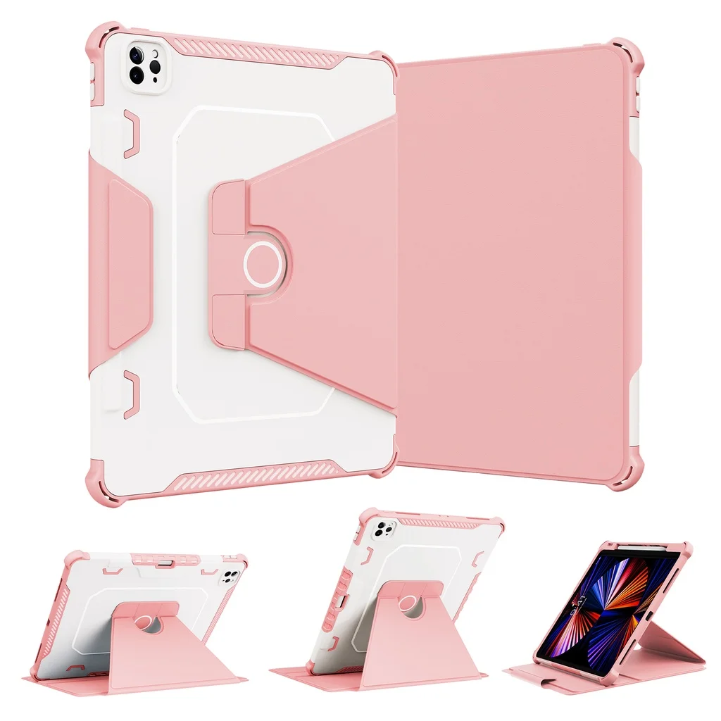 Funda protectora para IPad Mini A17 Pro Gen Air 11 2024 Pro 13 12,9 Air 5 4 3 2 1 9,7 10,2 9th 8th 7th 10th 10,9 funda giratoria