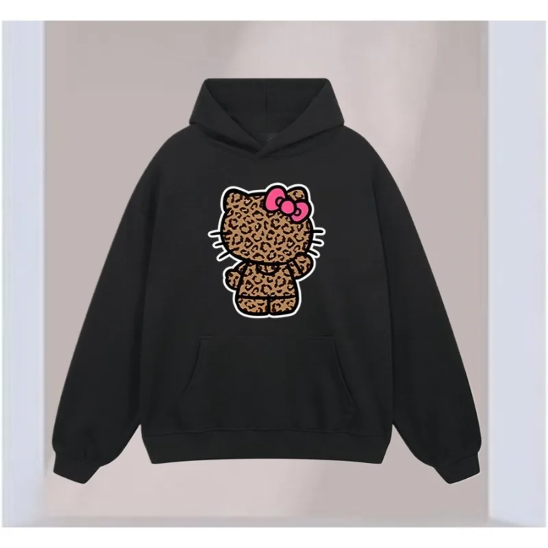 سترة ديزني العصرية المطبوعة برسوم كارتونية من القطن الخالص بغطاء للرأس للرجال والنساء في الخريف والشتاء، بلوزة قطنية جديدة عالية الجودة