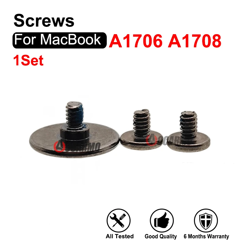 1Set Screws For MacBook A1706  A1708 Battery Screw Bolt Replacement Parts