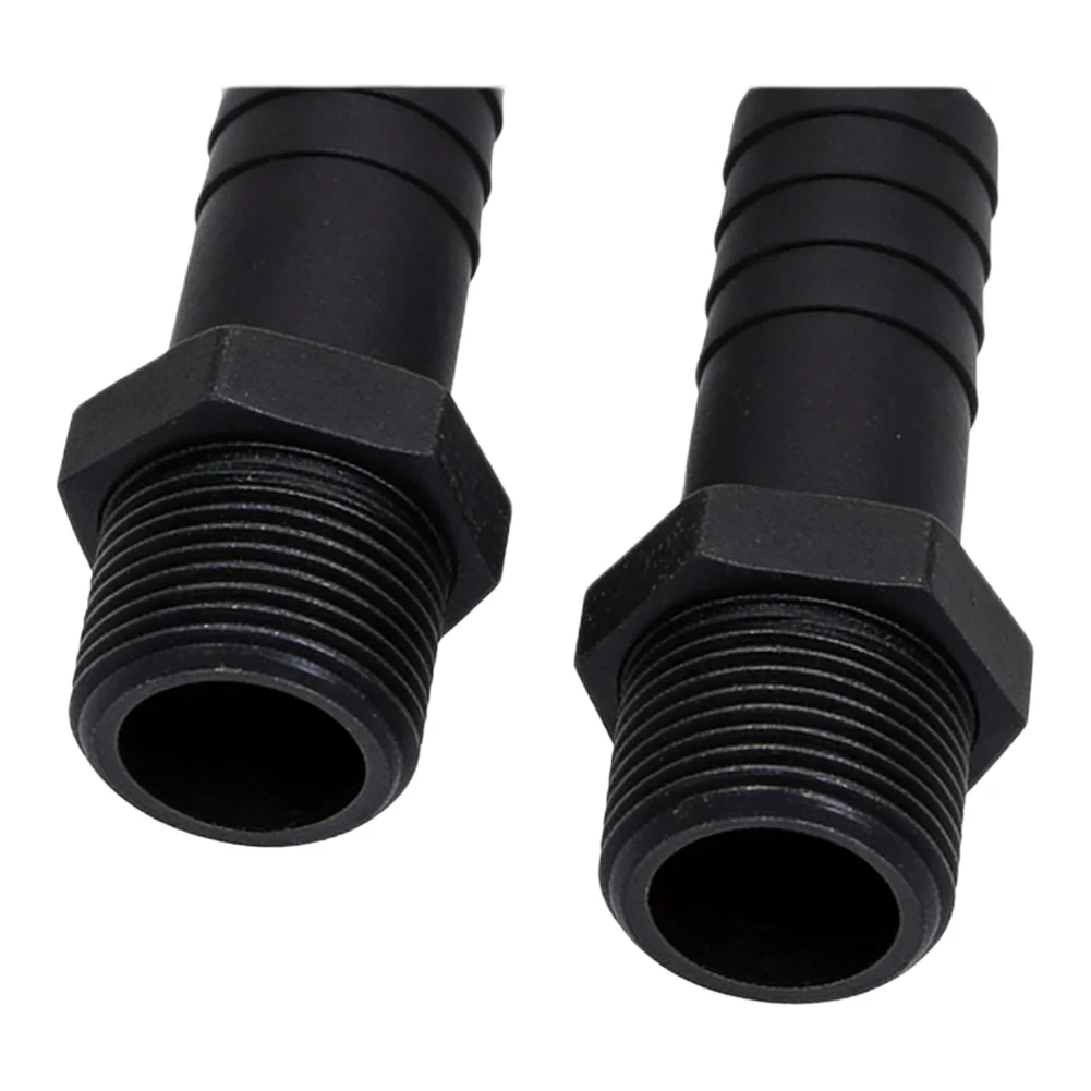 Rainwater Butt Series Kit with 3/4 Threaded Connectors Pipe and Hardware for Dual Tank Rain Collection Systems