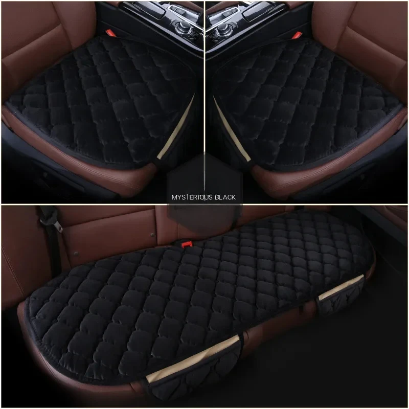 Universal Winter Warm Car Seat Cover Cushion Anti-slip Front Chair Seat Breathable Pad Car Seat Protector Seat Covers for Cars