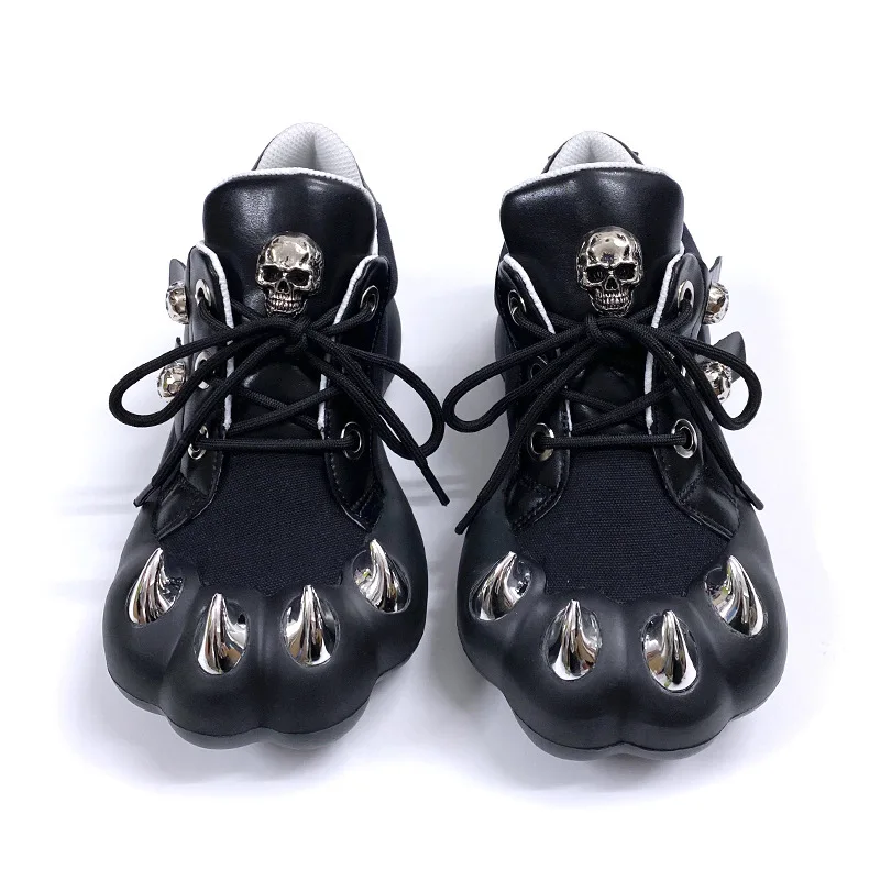Fashion Designer Cat Paw Shoes for Woman Unique Women's Sneakers and Casual Shoes Trend Big Toe Women's Shoes Zapatos De Mujer