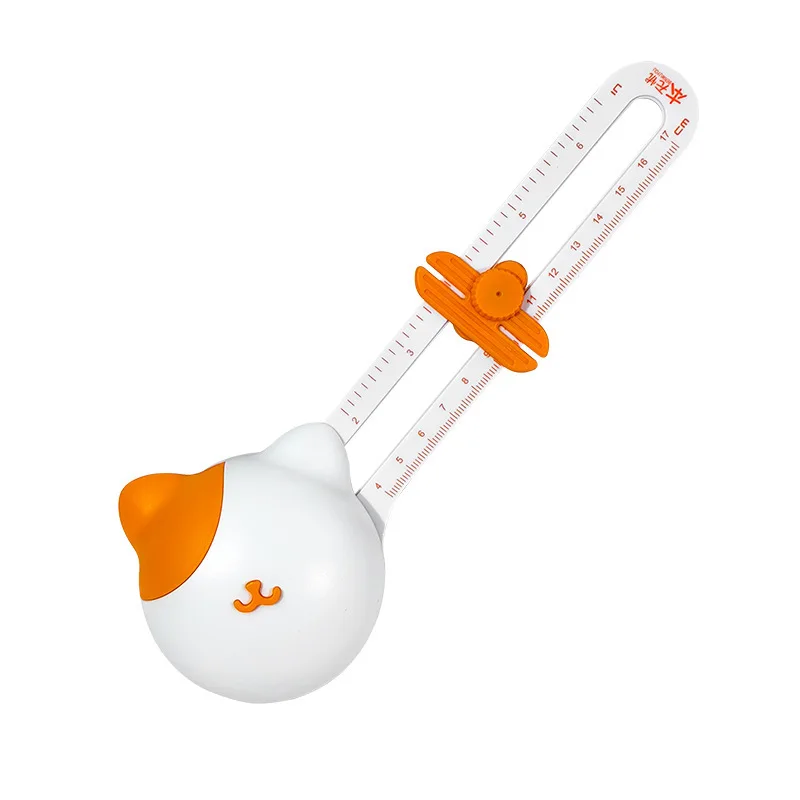 

Circular Paper Cutting Knife Cute Cat Shaped Circle Cutter 360-Degree Manual Rotating Round Paper Cutting Tool