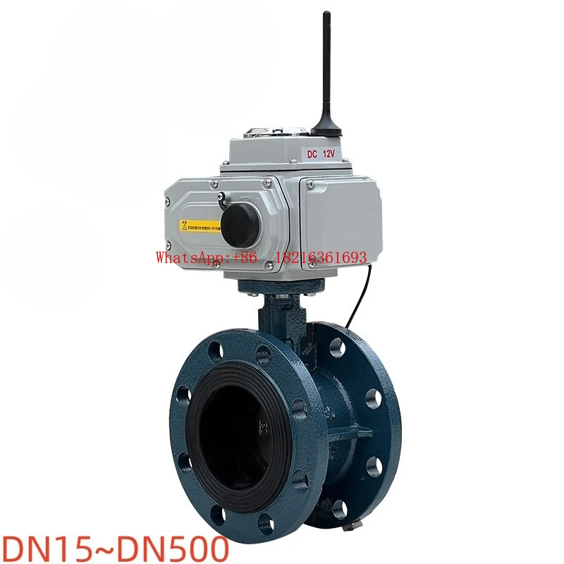 Electric Butterfly Valve Remote Wireless Agricultural Irrigation Sprinkler System Intelligent Control