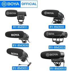 BOYA Professionelle Super Kondensator Kamera Shotgun Mini Mikrofon für PC iPhone Smartphone DSLR Nikon Canon Fotografie