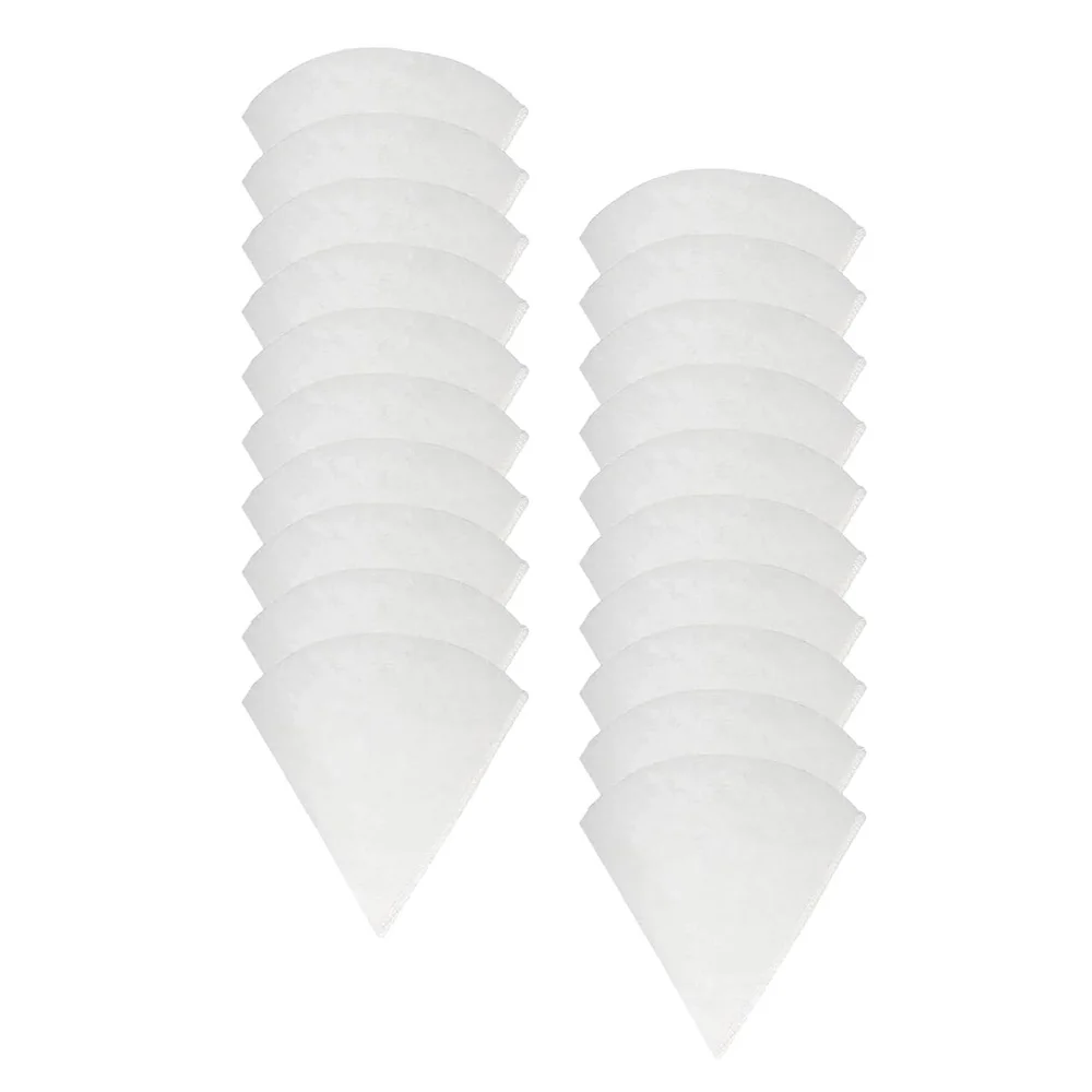 20pc Conical Exhaust Valve Filter Ventilation System Alternative Cone Filter Set for DN25 Cone Filter Floss Mat Home Accessories