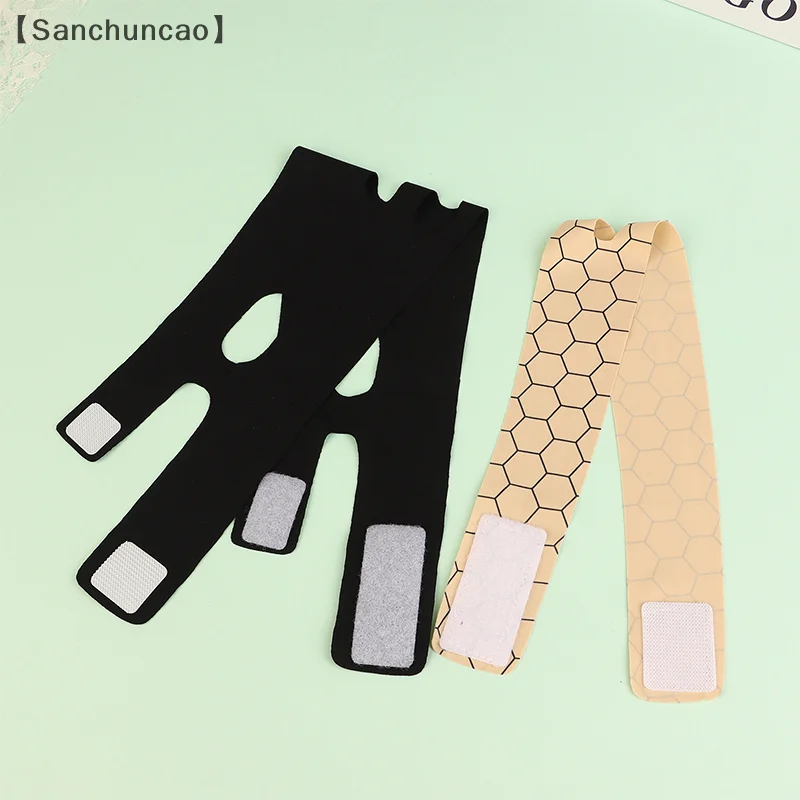 Kin Wang Afslankverband V-vorm V-lijn Lifting Masker Gezicht Lifting Anti Rimpel Band Band Slaapmasker Schoonheid Gezondheid