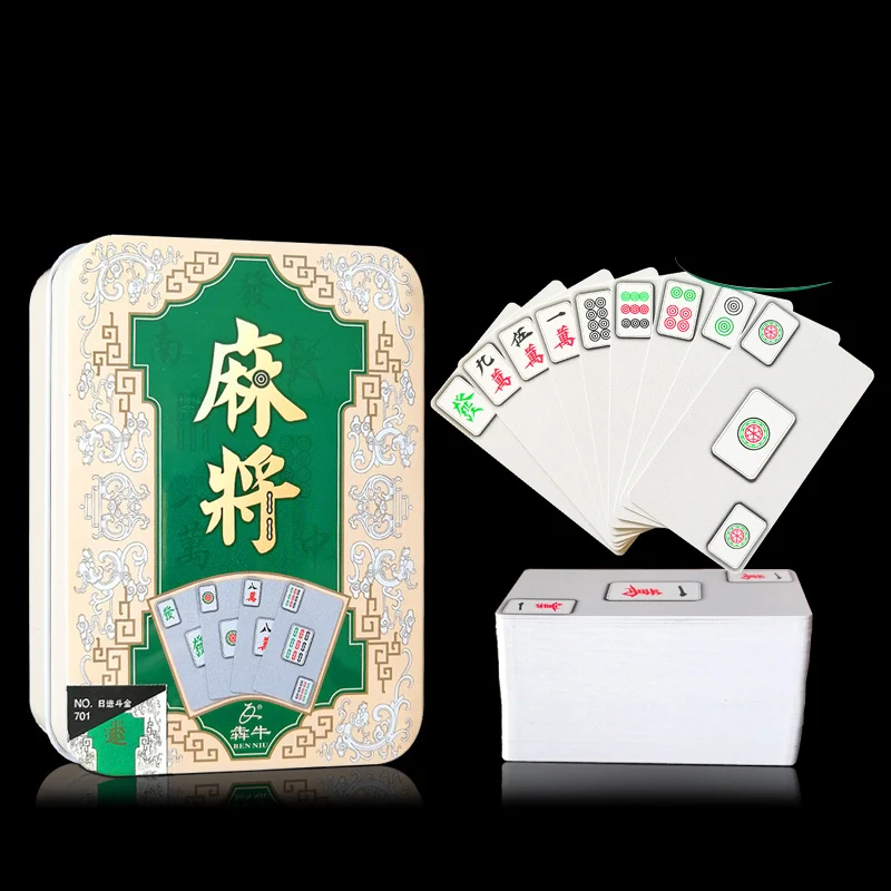 

Family Table Game Chess Mini Unusual Medieval Travel Mahjong Cards Chess Chinese Adult Plastic Gift Jeux Entertainment OA50XQ