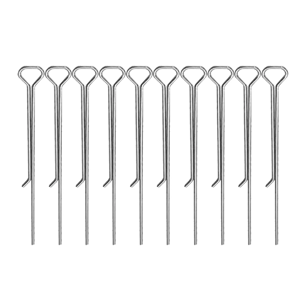 

10pcs Wick Holders Stainless Steel DIY Wick Centering Tools Fixer Parts for Making Candles Accessories