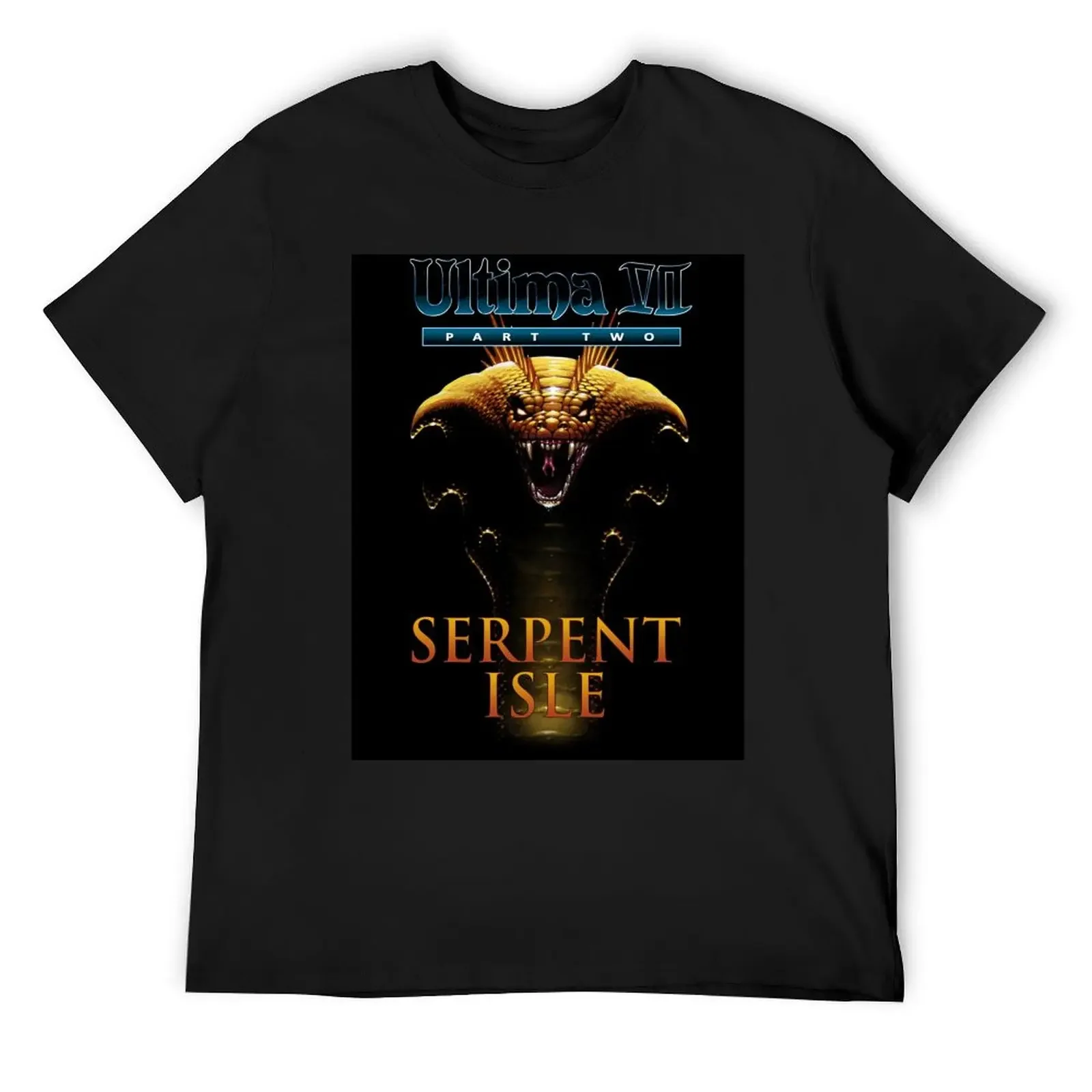 Classic Game Covers - Ultima VII Serpent Isle T-Shirt graphic tee shirt cute clothes plus size men clothing