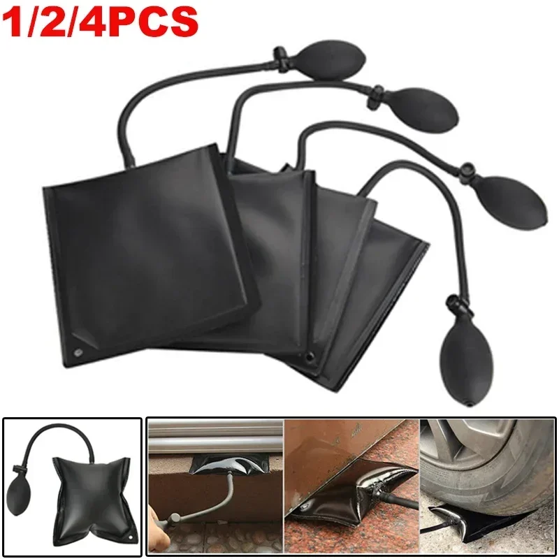 

1/2/4PCS Air Pump Bag Car Door Inflatable Shims Multifunctional Air Wedge Airbag Pump for Door Window Installation Repair Tool